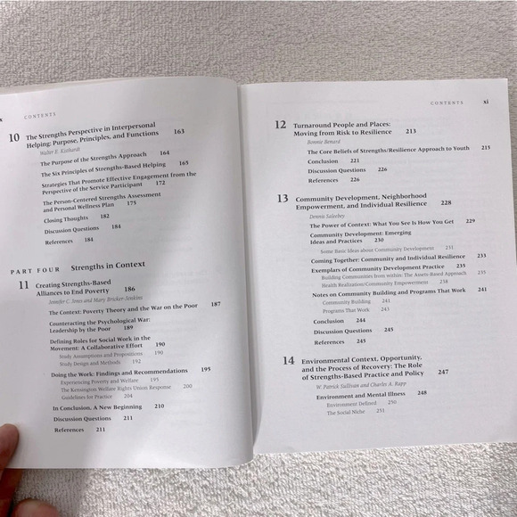 The Strengths Perspective In Social Work Practise Third  Edition Text Book - Picture 11 of 12